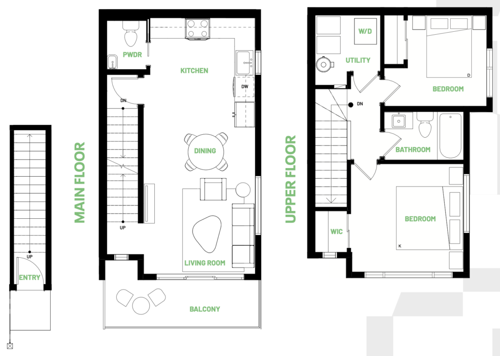 Pace 2 floor plan — Stride Towns, Heritage Valley
