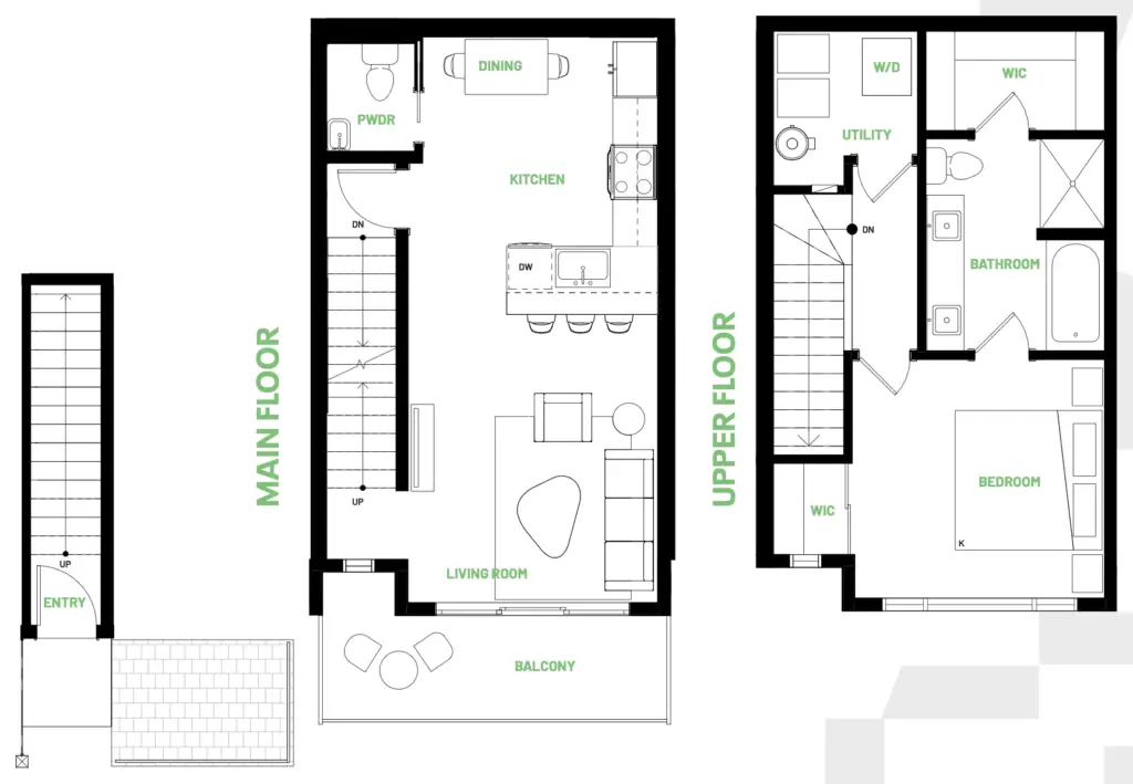 Pace 3 floor plan — Stride Towns, Heritage Valley