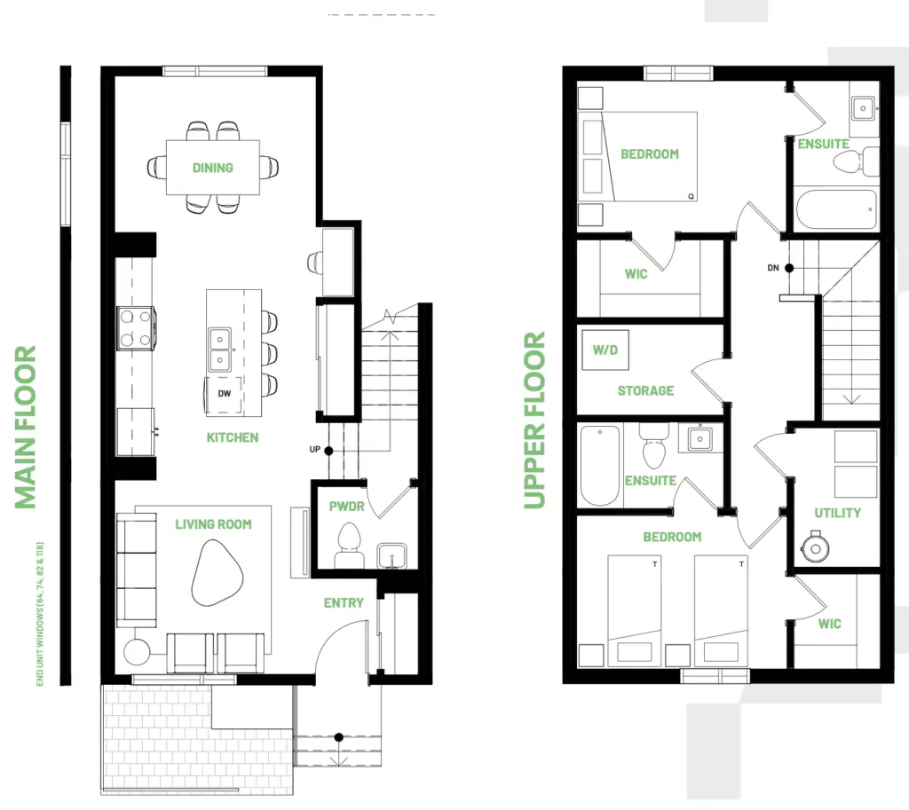 Tempo 2 floor plan — Stride Towns, Heritage Valley